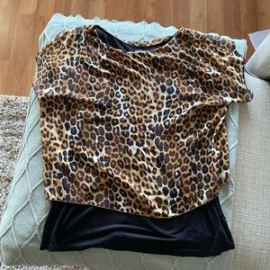 Cheetah print shirt